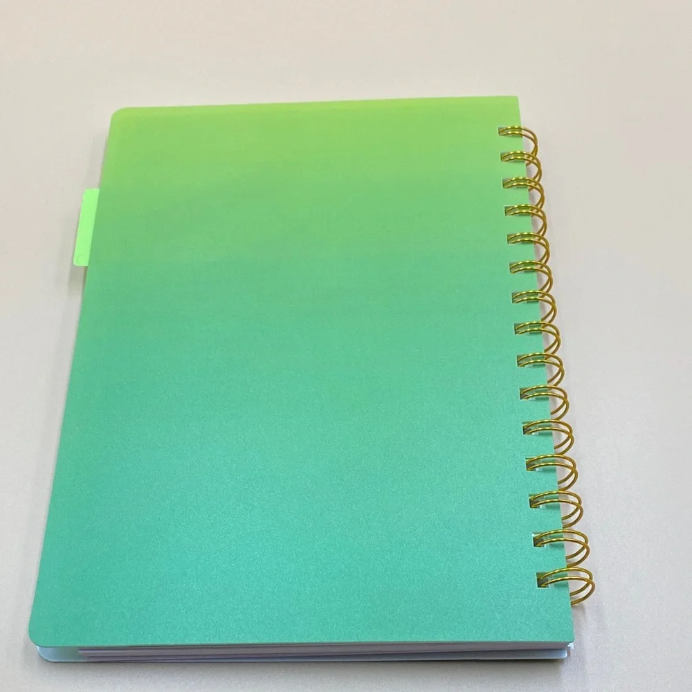 Green Gradient Weekly Planner undated